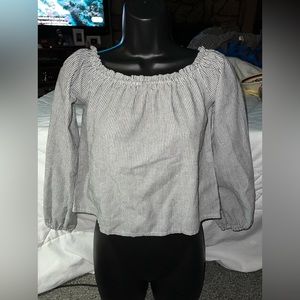 Brand Melville On Or Off The Shoulder Top